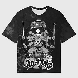Футболка оверсайз мужская Wu tang monk, цвет: 3D-принт