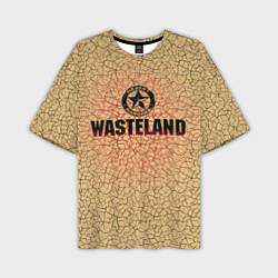 Мужская футболка оверсайз Wasteland со значком рейнджера