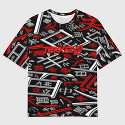 Мужская футболка оверсайз Tekken steel japan