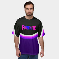 Футболка оверсайз мужская Fortnite epic abstraction, цвет: 3D-принт — фото 2