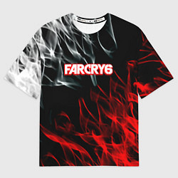 Футболка оверсайз мужская Farcry flame, цвет: 3D-принт