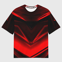 Мужская футболка оверсайз Geometry stripes line
