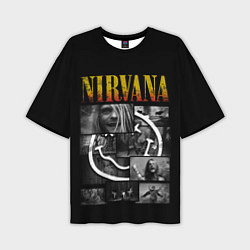 Мужская футболка оверсайз Nirvana forever