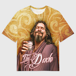 Мужская футболка оверсайз The Big Lebowski dude