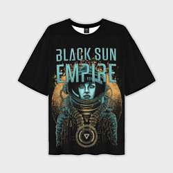 Мужская футболка оверсайз Black sun empire - neurofunk