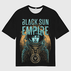 Футболка оверсайз мужская Black sun empire - neurofunk, цвет: 3D-принт