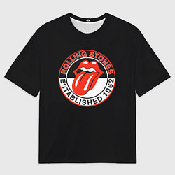 Мужская футболка оверсайз Rolling Stones Established 1962 group