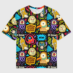 Футболка оверсайз мужская Follow your dream, цвет: 3D-принт