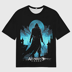 Мужская футболка оверсайз Assassins creed сумерки