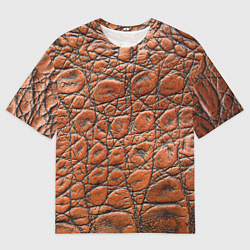Футболка оверсайз мужская Змеиная шкура текстура, цвет: 3D-принт