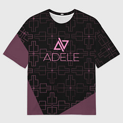 Мужская футболка оверсайз Adele hello