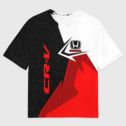 Футболка оверсайз мужская Honda CR-V - sport uniform, цвет: 3D-принт