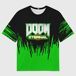 Мужская футболка оверсайз Doom