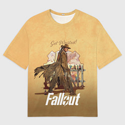 Футболка оверсайз мужская Фаллаут - Гуль, цвет: 3D-принт