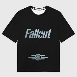Футболка оверсайз мужская Fallout - Logo, цвет: 3D-принт