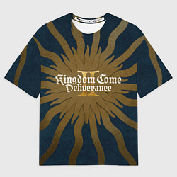 Футболка оверсайз мужская Kingdom come 2 deliverance key art, цвет: 3D-принт