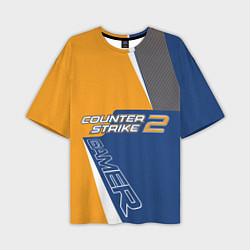 Футболка оверсайз мужская Total Counter-Strike 2, цвет: 3D-принт