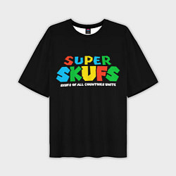 Мужская футболка оверсайз Super skufs