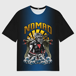 Мужская футболка оверсайз Кочевник