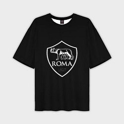 Мужская футболка оверсайз Roma sport fc club