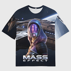 Мужская футболка оверсайз Mass Effect ТалиЗора