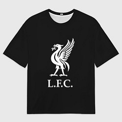 Футболка оверсайз мужская Liverpool fc club, цвет: 3D-принт