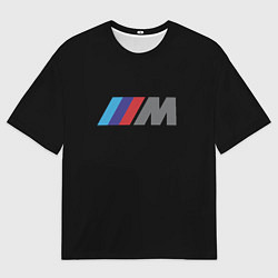 Футболка оверсайз мужская BMW sport logo, цвет: 3D-принт