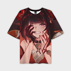 Футболка оверсайз мужская Honkai Star Rail Sparkle smile, цвет: 3D-принт