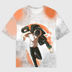 Футболка оверсайз мужская Ветролом - Харука, цвет: 3D-принт