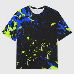 Футболка оверсайз мужская Абстрактный узор с концепцией, цвет: 3D-принт