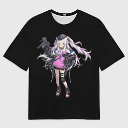 Мужская футболка оверсайз Эльф журналист