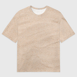 Футболка оверсайз мужская Песочная текстура, цвет: 3D-принт