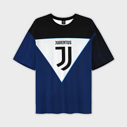 Футболка оверсайз мужская Juventus sport geometry color, цвет: 3D-принт