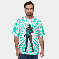 Футболка оверсайз мужская Кафка Хибино в форме кайдзю, цвет: 3D-принт — фото 2
