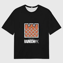 Футболка оверсайз мужская Raibnow six steel action skils, цвет: 3D-принт