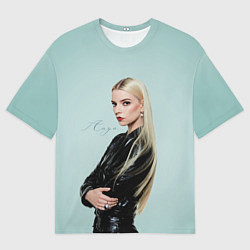 Футболка оверсайз мужская Anya Taylor - Joy - actress, цвет: 3D-принт