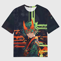 Футболка оверсайз мужская Юный Они, цвет: 3D-принт