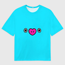 Футболка оверсайз мужская BT21-Mang, цвет: 3D-принт