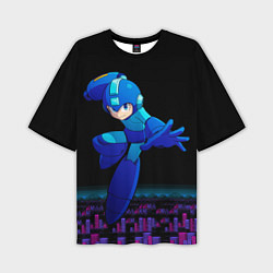 Мужская футболка оверсайз Rockman - Mega man