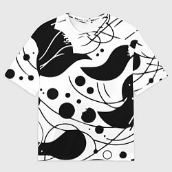 Футболка оверсайз мужская Fashion abstraction - ai art fantasy, цвет: 3D-принт