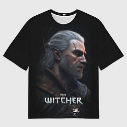 Мужская футболка оверсайз The Witcher poster