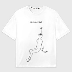 Футболка оверсайз мужская Ментальный образ учителя, цвет: 3D-принт