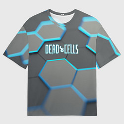 Футболка оверсайз мужская Dead cells броня, цвет: 3D-принт
