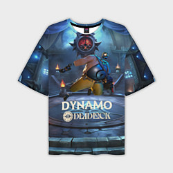 Мужская футболка оверсайз Deadlock Dynamo