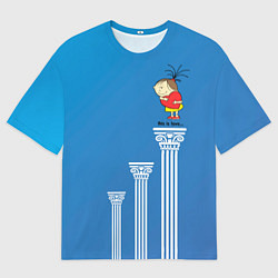 Мужская футболка оверсайз This is love - heavenly