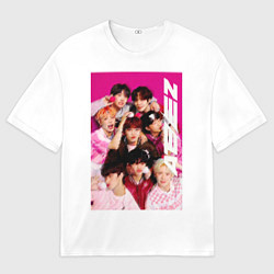 Футболка оверсайз мужская Ateez группа, цвет: 3D-принт