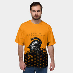 Футболка оверсайз мужская Death Stranding game studio, цвет: 3D-принт — фото 2