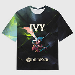 Мужская футболка оверсайз Deadlock Плющ