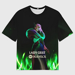 Мужская футболка оверсайз Lady Geist Deadlock