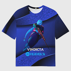 Мужская футболка оверсайз Vindicta Deadlock